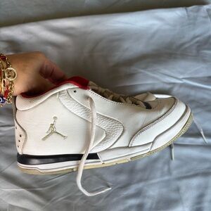 Jordan Kids Sneakers - White and Red